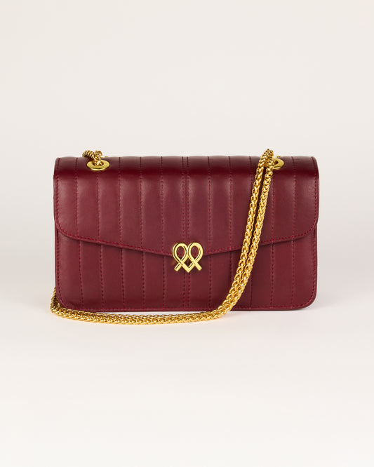 Sac Prisca Bordeaux Profond