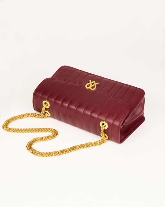 Sac Prisca Bordeaux Profond